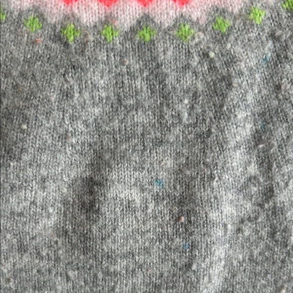 Jacadi Dark Blue Sweater with Pink and Red Heart Design and Grey Sweater - Picture 10 of 15